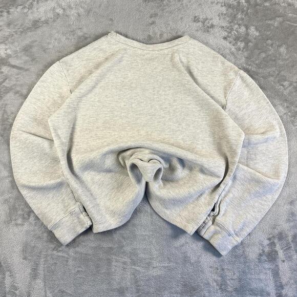 Concept vintage Notre dame fightin’irish knit gray sweatshirt size Large - Picture 2 of 6